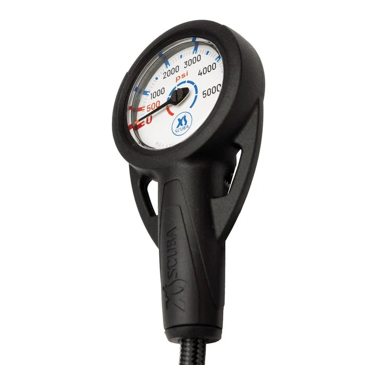 XS Scuba QuikVu Pressure Guage Assembly/PSI