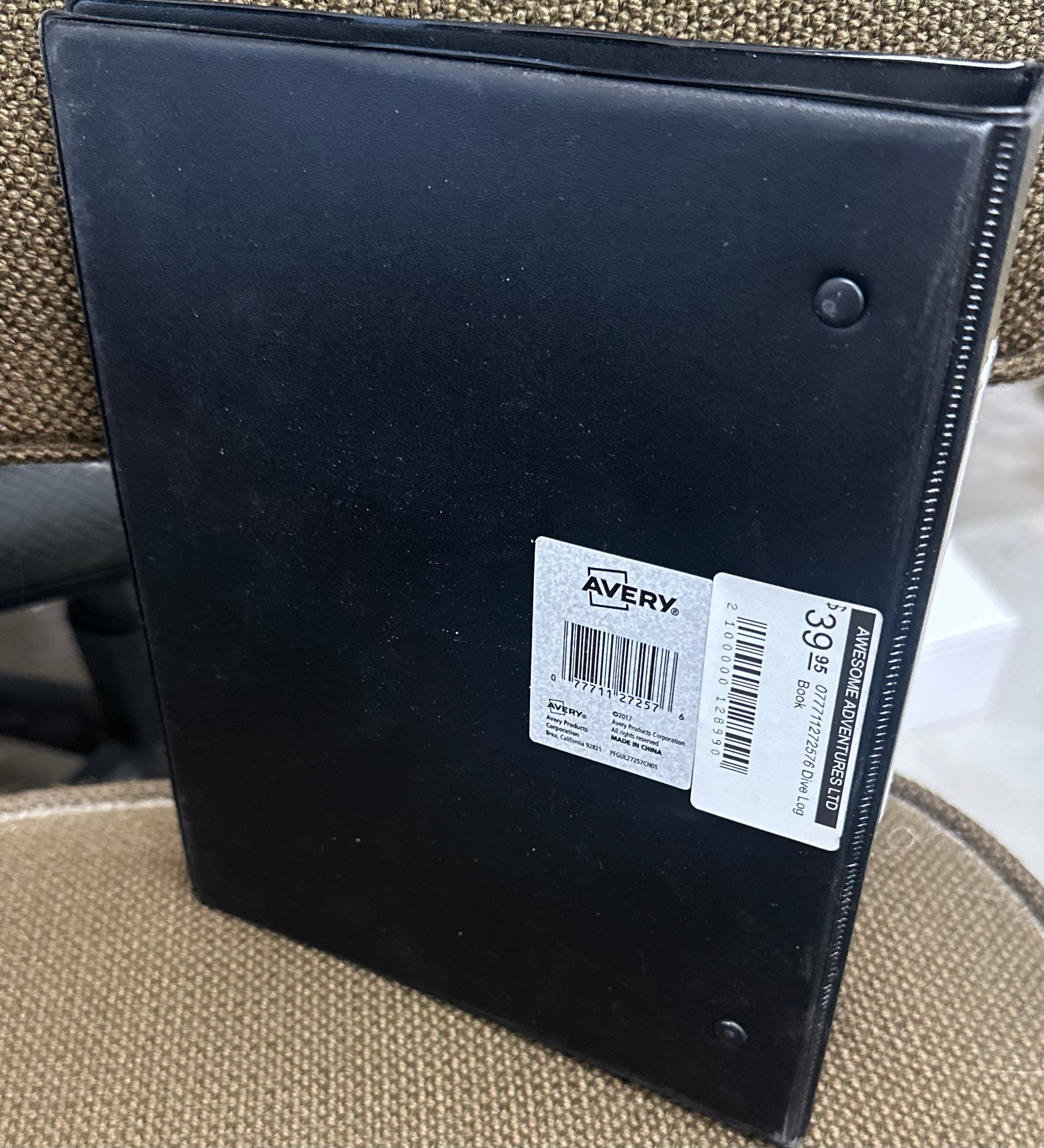 Awesome Adventure Logbook