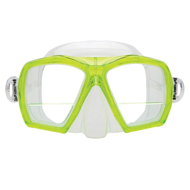 XS Scuba Gauge Reader Mask- Yellow